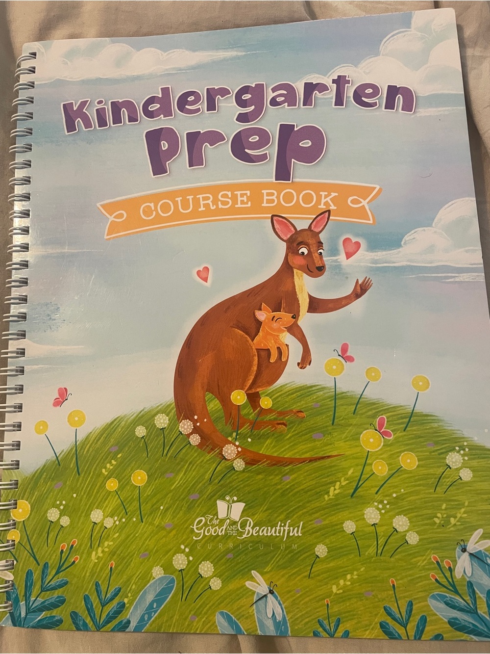 Kindergarten Prep Course Book - Purple Cover by The Good and the Beautiful